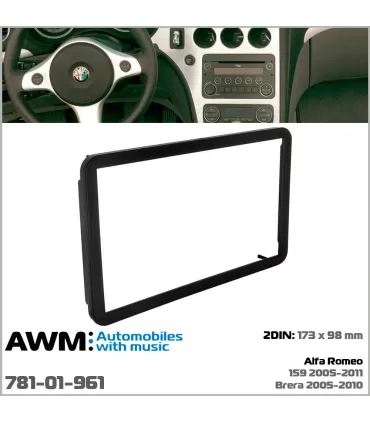 Переходная рамка AWM Alfa Romeo159, Brera (781-01-961)