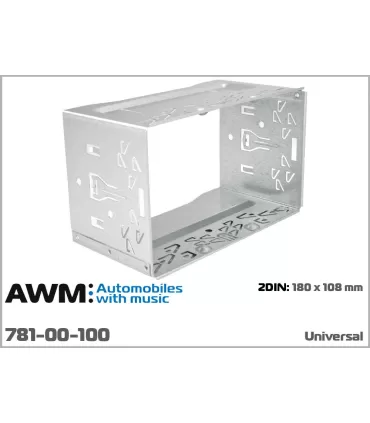 Универсальная шахта AWM для крепления 2 DIN магнитол (781-00-100)