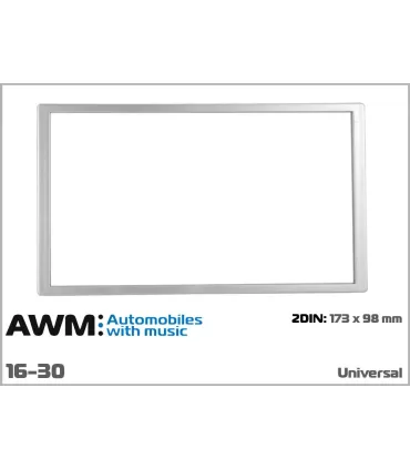 Рамка декоративная универсальная 2 DIN AWM 16-30