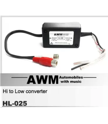Перетворювач рівня сигналу AWM 2-х канальний (HL-025)