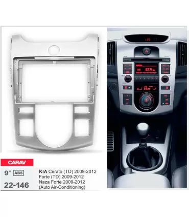 Переходная рамка Carav Kia Cerato, Forte (22-146)