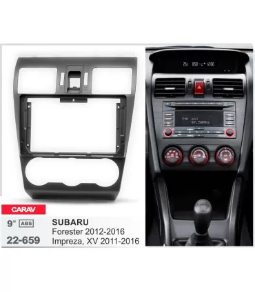 Переходная рамка Subaru Forester, Impreza, XV Carav 22-659