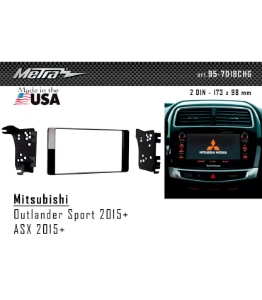Перехідна рамка Metra Mitsubishi Outlander Sport (95-7018CHG)