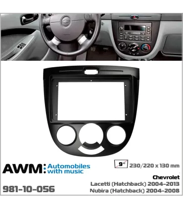 Переходная рамка AWM Chevrolet Lacetti, Nubira (981-10-056)