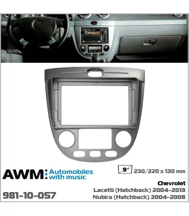 Переходная рамка AWM Chevrolet Lacetti, Nubira (981-10-057)