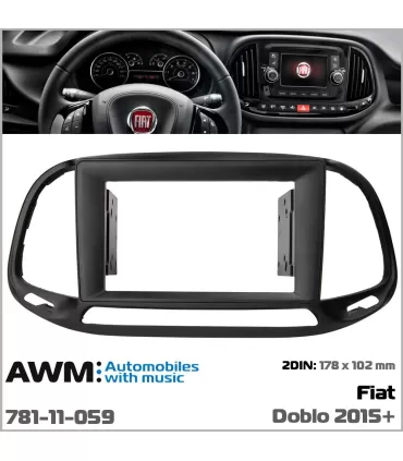 Переходная рамка AWM Fiat Doblo (781-11-059)