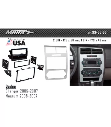 Переходная рамка Metra Dodge Charger, Magnum (99-6519S)