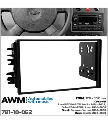 Перехідна рамка AWM Chevrolet Lacetti, Aveo, Nubira (781-10-062)