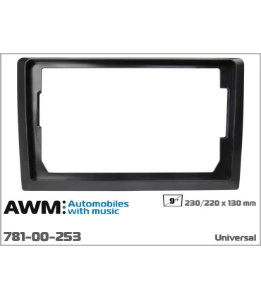 Рамка декоративна універсальна AWM для переходу з 10,1" на 9" (781-00-253)