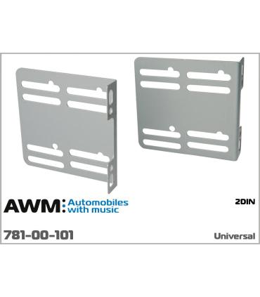 Крепежные уши AWM для установки 2 DIN магнитол универсальные (781-00-101)