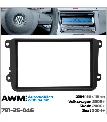 Перехідна рамка AWM Volkswagen, Skoda, Seat (781-35-046)
