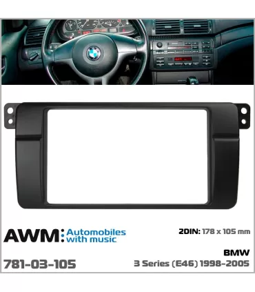Переходная рамка AWM BMW 3, E46 (781-03-105)