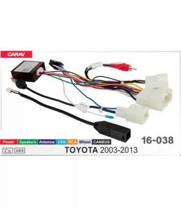 Перехідник для магнітол 9", 10.1" Toyota Carav 16-038