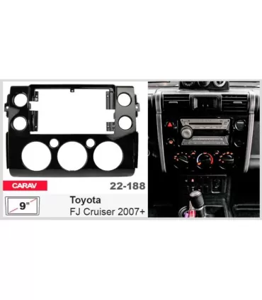 Переходная рамка Carav Toyota FJ Cruiser (22-188)