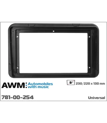 Универсальная рамка AWM для магнитол 9&quot (781-00-254)