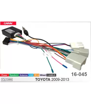 Перехідник для магнітол 9", 10.1" Toyota Carav 16-045