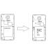 Модуль для бездротової зарядки ACV 240000-25-06 Inbay Samsung Galaxy Note 3 (установка під кришку)
