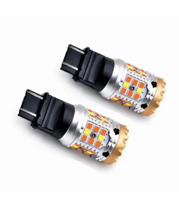 Світлодіодні лампи TORSSEN Pro P27/7W (3157) white/amber Can Bus 21W/21W (Комплект 2шт)