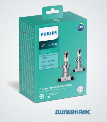 Philips X-treme Ultinon LED-HL H4, 11342ULWX2