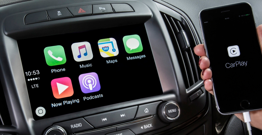 2. Наявність функції Bluetooth, Apple CarPlay та Android Auto